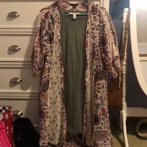 American Eagle Kimono